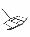 VEVOR Schleppegge, 167,6 cm breite, Q235 Stahl-Wiesenegge mit verstellbaren Stangen & Bolzenkupplung, Tragkraft bis zu 22,7 kg, Wiesenschleppe für Geländefahrzeuge, UTVs, Garten- & Rasentraktoren