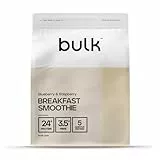 Bulk Complete Frühstück Smoothie, Hoher Proteingehalt, echte Fruchtstückchen, Blaubeere und Himbeere, 500 g