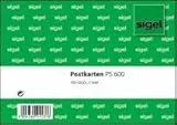 Sigel© Postkarten, lose, A6 q, 100 Stck, 100 Stck