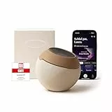 Loume® Einschlafhilfe mit rotem Einschlaflicht | Atemtechnik & geführte Meditation | Naturklänge und White Noise | App-gesteuert für besseren Schlaf, Stressabbau und innere Ruhe am Abend