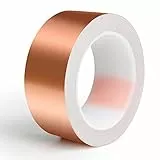 KAZATE Kupferband Gegen Schnecken, 30mm x 20m Schneckenzaun Schneckenschutz für Hochbeet Pflanzen, Kupferband Selbstklebend Schneckenabwehr Kupfer Schneckenband Schneckenfalle Anti Schnecken