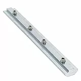 SCHMIDT systemprofile Profilverbinder Nut 8 180mm Streckenverbinder mit Madenschrauben Aluprofil-Zubehör