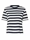 Selected Femme Female T-Shirt Gestreiftes