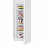 Bomann Gefrierschrank 143cm I 4 Sterne-Gefrierfach I Temperaturbereich: ≤ -18°C I Tiefkühlschrank leise 40dB I wechselbarer Türanschlag I Gefrierschrank gross I 168L Freezer I GS 7364 weiß