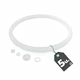 CECOPARTS - Silikongummi lebensmittelecht für GM-Töpfe – kompatibel mit der Serie B, C, D, E, F, G, H und Cocimix (Durchmesser 22 cm) für 5-6 l. - Dichtung.