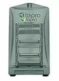 tepro Universal Abdeckhaube für Gas Grill / Steakgrill, Wetterfest, Wasserabweisend, Schutz vor der Sonneneinstrahlung, mit UV-Beschichtung, Maße ca. 28,5 x 58,5 x 39 cm, Anthrazit
