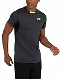 TCA Sportbekleidung Activewear für Herren - Männer Sportshirt Kurzarm - atmungsaktives Funktionsshirt für Herren - Männer Laufshirt & Atomic Sport Shirt - Quickdry Gym Shirt - Dunkelgrau, M