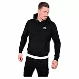 Alpha Industries Basic Hoody Small Logo Kapuzensweat für Herren Black