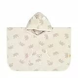 Steiff Unisex Kinder Mini Basic Bade Poncho, Elefanten Motive, One Size