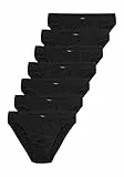 s.Oliver Herren Slip 26.899.97.2942, 7er Pack, Schwarz (Black 9999), Gr. X-Large