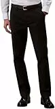 Calvin Klein Herren Chino Hose Cotton Signature Slim Fit, Schwarz (Black), 34W/33L