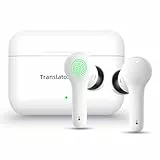 ANFIER M6 Translator Earbuds Sprachübersetzer Gerät aktualisierter Chip 144 Sprachen und Acccents 0,5s schnelle Übersetzung Musik Anrufe und Übersetzung (mit Offline-Paket)