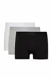 DeFacto gestrickt Boxershorts für Herren - Weich und Atmungsaktiv Unterhosen Pack für Männer