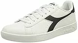 Diadora Unisex TORNEO Sneaker, Weiß/Blau, 46 EU