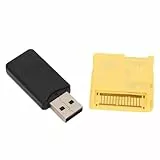 Yunseity Videospiel -Flash -Karte, Game Console Flash Cart Unterstützen 300 Dateien für die Kopie (GOLD)