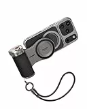 TELESIN Master Grip Kit Kompatibel mit iPhone 17 Pro, Magnetic Kameragriff Standard Set, Integrierter 3200mAh Akku, Kabelloses Laden, Graphen Handyhülle für Kühlung, DSLR Stil Griffhalterung
