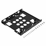 SABRENT 2,5” zu 3,5” HDD SSD Einbaurahmen, Festplatten Montage Kit Adapter (BK-HDDH)