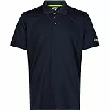 CMP - Poloshirt für Herren, B. Blau-Limettengrün, 58