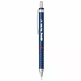 Rotring Tikky vielseitiger Retro-Mechanismusstift, metallisch, blau, 0,7 mm