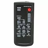 RMT 830 Fernbedienung für -Camcorder, Ersatz-Camcorder-Fernbedienung, Stabil und Empfindlich, Einfach zu Bedienen, Angenehm zu Berühren