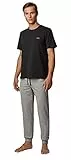 BOSS Hugo Herren Mix & Match Pants Hose, Grau, M EU