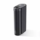 GLO hyper X2 Tabakerhitzer, Elektrischer Tabak Heater für klassischen Zigaretten Geschmack, Alternative zur E-Zigarette, bis zu 20 Sticks pro Akku-Ladung, Black