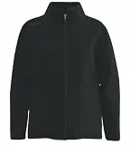 Erima Damen TS Fleece Jacke (2062603), schwarz, 42