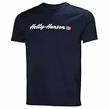 Helly Hansen Herren Core Graphic 2.0 T-Shirt, Marineblau, S EU