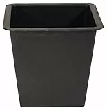 Casa Mina Premium Blumenkübeleinsatz aus Kunststoff 33x33x30cm, Wasserdicht & UV-beständig, für Innen & Außen - Pflanzeinsatz eckig frostbeständig - Anzuchttopf