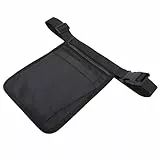 Dioche Multifunktionale Gürteltasche aus Schwarzem Nylon, Tragbare Werkzeugtasche für Schreibwaren und Werkzeuge, Ideal für Reisende und Outdoor-Enthusiasten