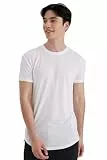 DeFacto Herren Basic T-Shirt - Klassisches T-Shirt für Männer