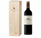 Geschenkset Holzkiste - Château Barreyres - AOP Haut Medoc - Cru Bourgeois - Rotwein - 1 x 0,75L