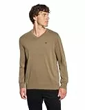 Street One MEN Basic V-Neck Strickpullover Dull Brown L