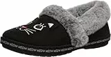Skechers Too Cozy-Meow Pajama 33355-BLK, Womens slippers, black, 41 EU