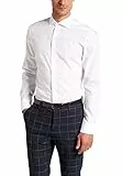 ETERNA Slim Fit Hemd Business unifarben (DE/NL/SE/PL, Kragenweite, 41, Regular, Regular, Weiss)