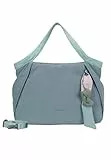 Fritzi aus Preussen Damen Slouchy Sky Blue Lime Shopper