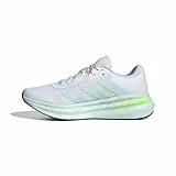 adidas Damen Galaxy 7 Running Shoes, Cloud White/Halo Mint/Lime Burst, 40 EU