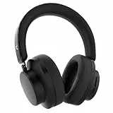 ATTACK SHARK G500 Kabelloser Kopfhörer mit Active Noise Cancelling, Over Ear Bluetooth Headset mit Integriertem Mikrofon, BT5.3 & 3.5MM Kabel-Dualmodus, Lightweight Foldable, On-Ear-Stil - Schwarz