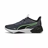 PUMA Unisex Disperse XT 4 Crosstrainer, Galactic Gray-Green Glare-Green Moon, 45 EU