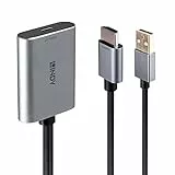 LINDY HDMI auf USB Typ C Konverter mit Stromversorgung, LINDY43347