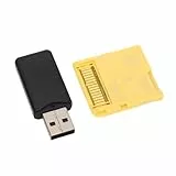 VBESTLIFE Videospiel -Flash -Karte für NDS, NDSL, NDSI, NDSXL, 2DS, 3DS, 3DS XL, 4G bis 128G, mit Kartenleser (Gold)