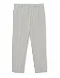 Armani Exchange Men's Urban Heights, Metal Logo Plate Pants, Neutral Grey, 31