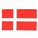 AZ FLAG - Flagge Dänemark - 90x60 cm - Dänische Fahne 100% Polyester mit Messing-Ösen - 50g