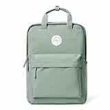 HYC00 Schulrucksack Teenager Mädchen Schultasche College Rucksack Damen Leichte Schulranzen Schule Rucksack für Mädchen Schultaschen Tagesrucksack Laptop Rucksack Damen 15.6 Zoll Work Daypack,Hellgrün