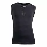 UYN Herren Shirt Energyon UW Sleeveless Shirt, Black, L/XL, U100156