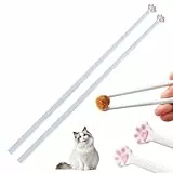 Cat Paw Chopsticks, Katzenpfoten Essstäbchen,Essstäbchen Süße Pfotenabdrücke, Katzenpfoten Stäbchen,Wiederverwendbare für Küche, Zuhause, Hotel, Restaurant