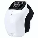 FORTHiQ Schnurloses Knie-Massagegerät, Starke Akku Infrarot-Tiefenwärme zur Kniegelenk-Schmerzlinderung, Laser- & Vibrationstherapie bei Arthritis, Schwellungen, Steifheit, Bänder- & Muskelverletzung