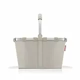reisenthel carrybag Herringbone Sand – Stabiler Einkaufskorb mit viel Stauraum und praktischer Innentasche – Elegantes und wasserabweisendes Design