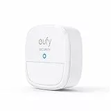 eufy Security Bewegungssensor, Sicherheitssystem mit Alarm, 100° Blickfeld, 9m Reichweite, 2 Jahre Akku, Einstellbare Empfindlichkeit, Steuert HomeBase Überwachungsgeräte, HomeBase notwendig