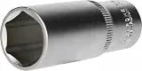 BRILLIANT TOOLS BT022830 1/2 Zoll Steckschlüssel-Einsatz, lang, 77mm, 22mm [Powered by KS TOOLS]